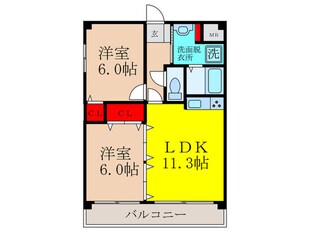 Ｓ.フルール千里の物件間取画像